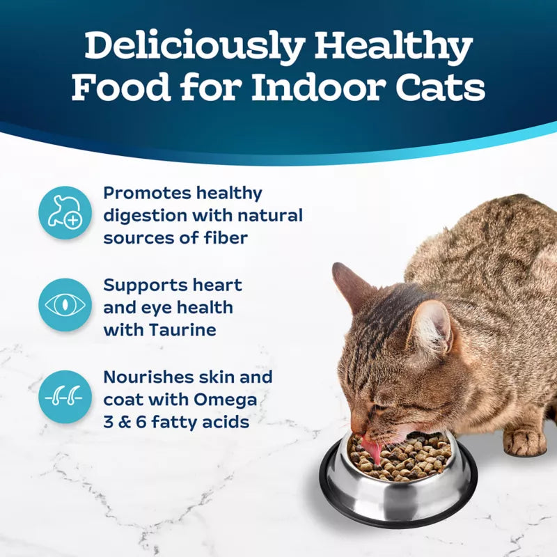 Blue Buffalo Tastefuls Adult Indoor Cat Dry Food - Natural, Chicken & Brown Rice - Image 4