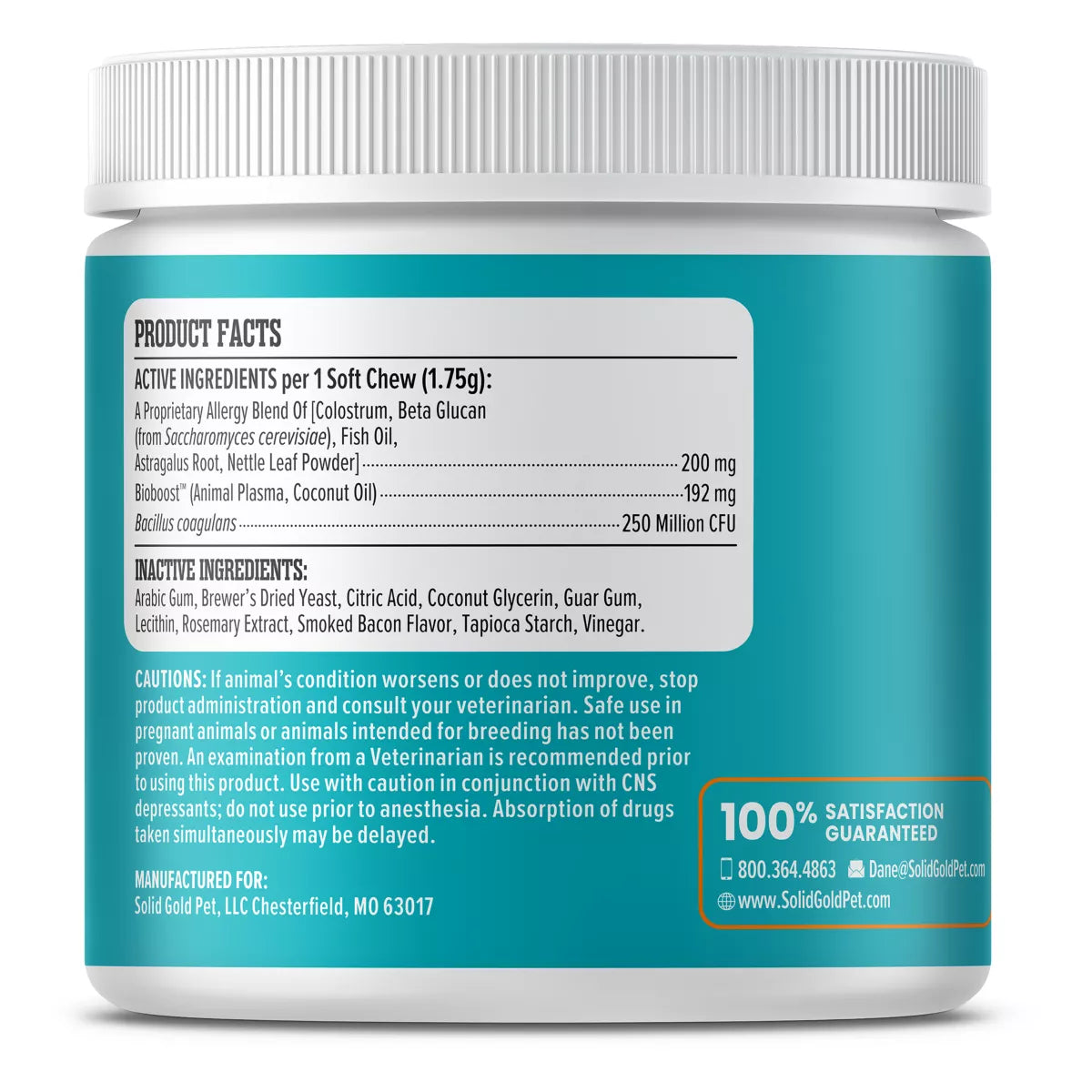 Solid Gold Pet Pal-ergy Pro Allergy - 120 Count