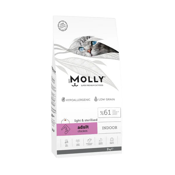 Molly Indoor light & sterilized 15kg