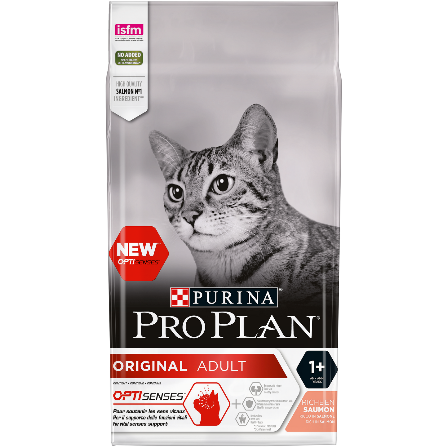 PURINA® PRO PLAN® Vital Functions Adult 1+ year Rich in Salmon Dry Cat Food - 1.5 KG