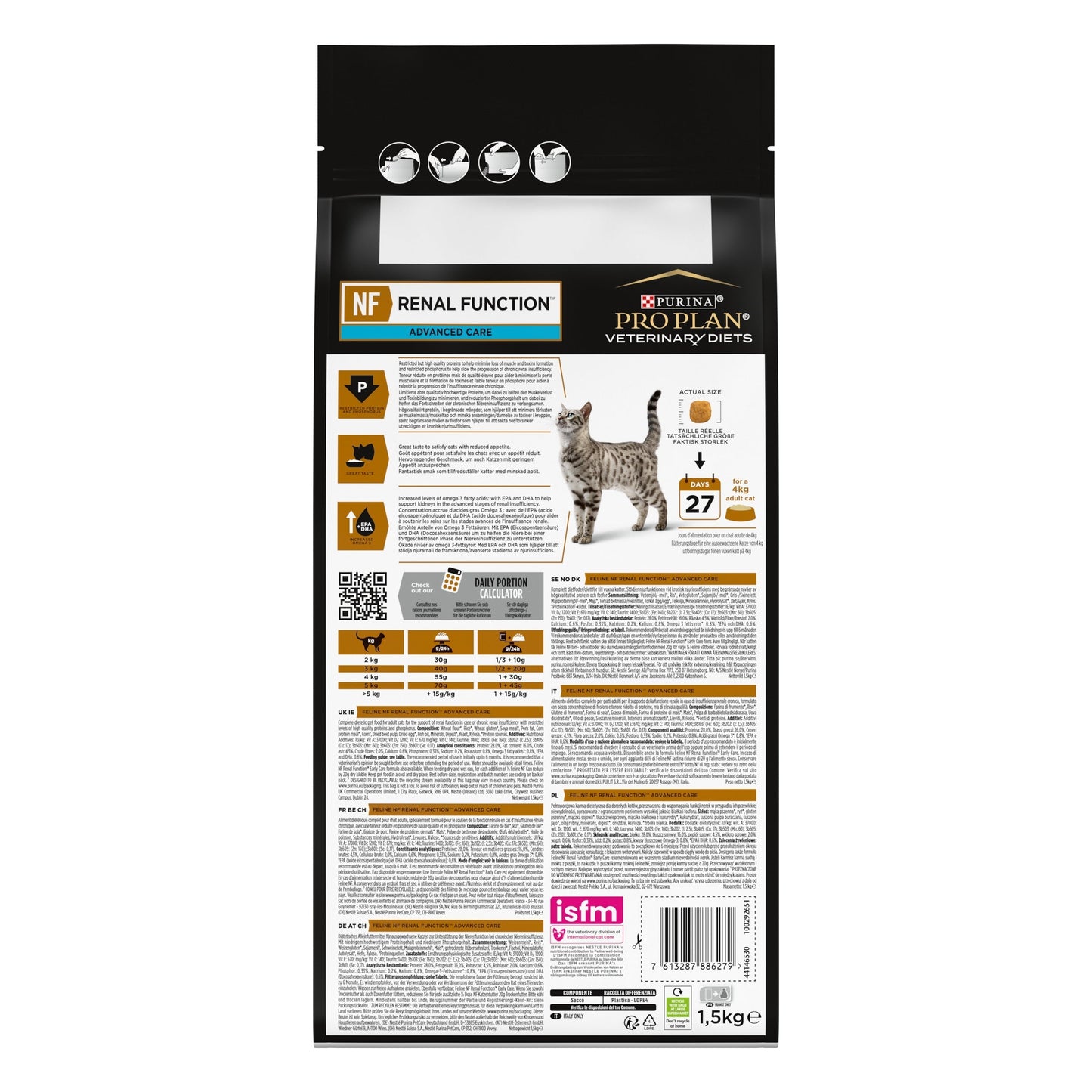 PURINA® PRO PLAN® VETERINARY DIETS NF Renal Function™ Advanced Care Dry Cat food