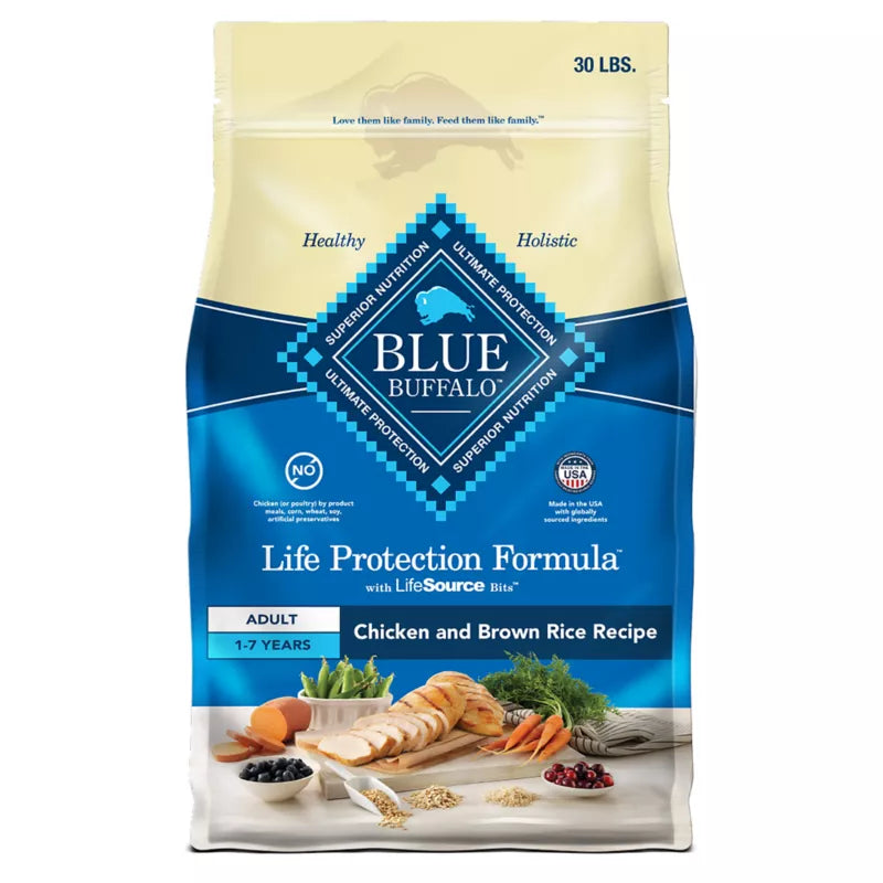 Blue Buffalo Life Protection Formula Adult Dry Dog Food - Chicken & Brown Rice