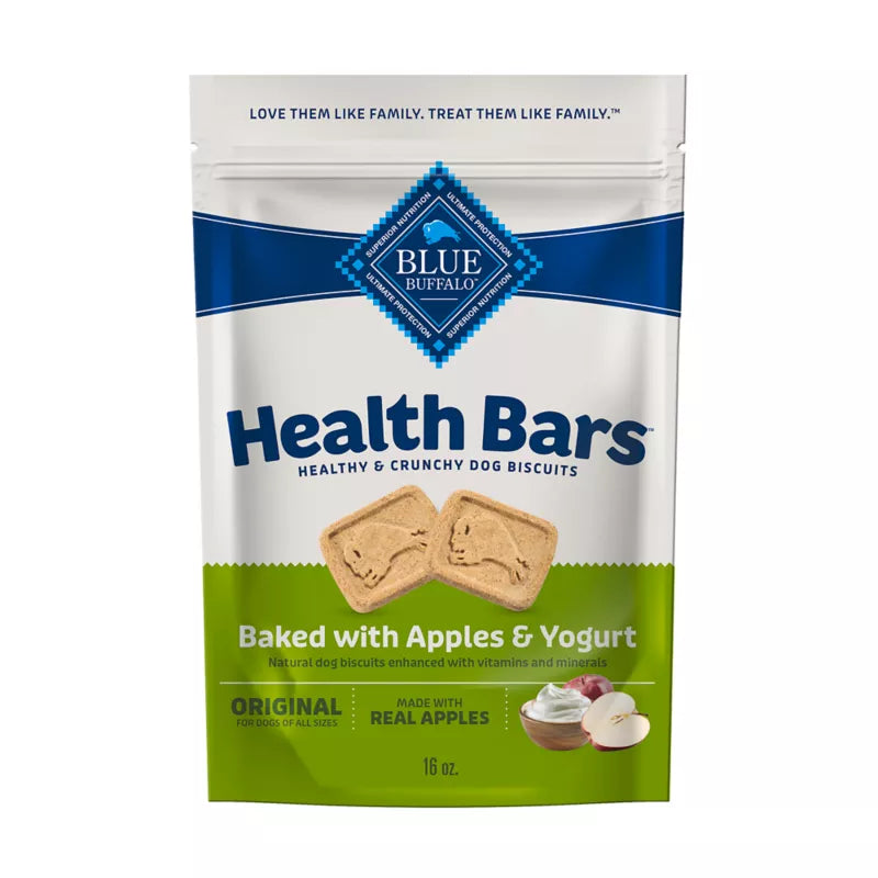 Blue Buffalo Health Bars Crunchy Adult Dog Treats - 16 oz