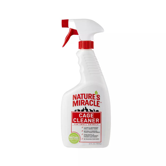 Nature's Miracle Small Animal Cage Cleaner, 24 fl oz