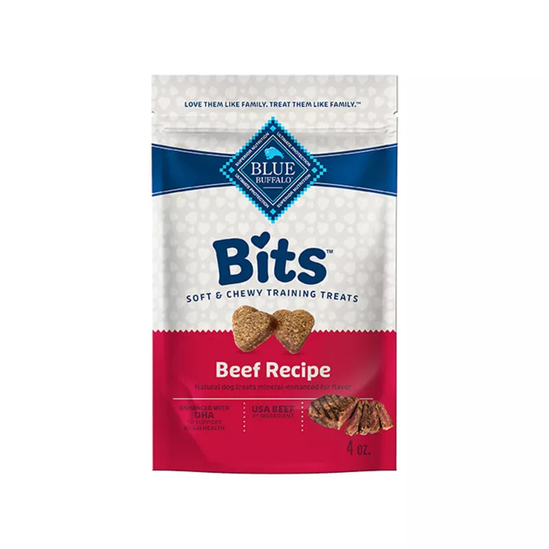 Blue Buffalo Bits Soft & Chewy Puppy Training Treats - 4 oz