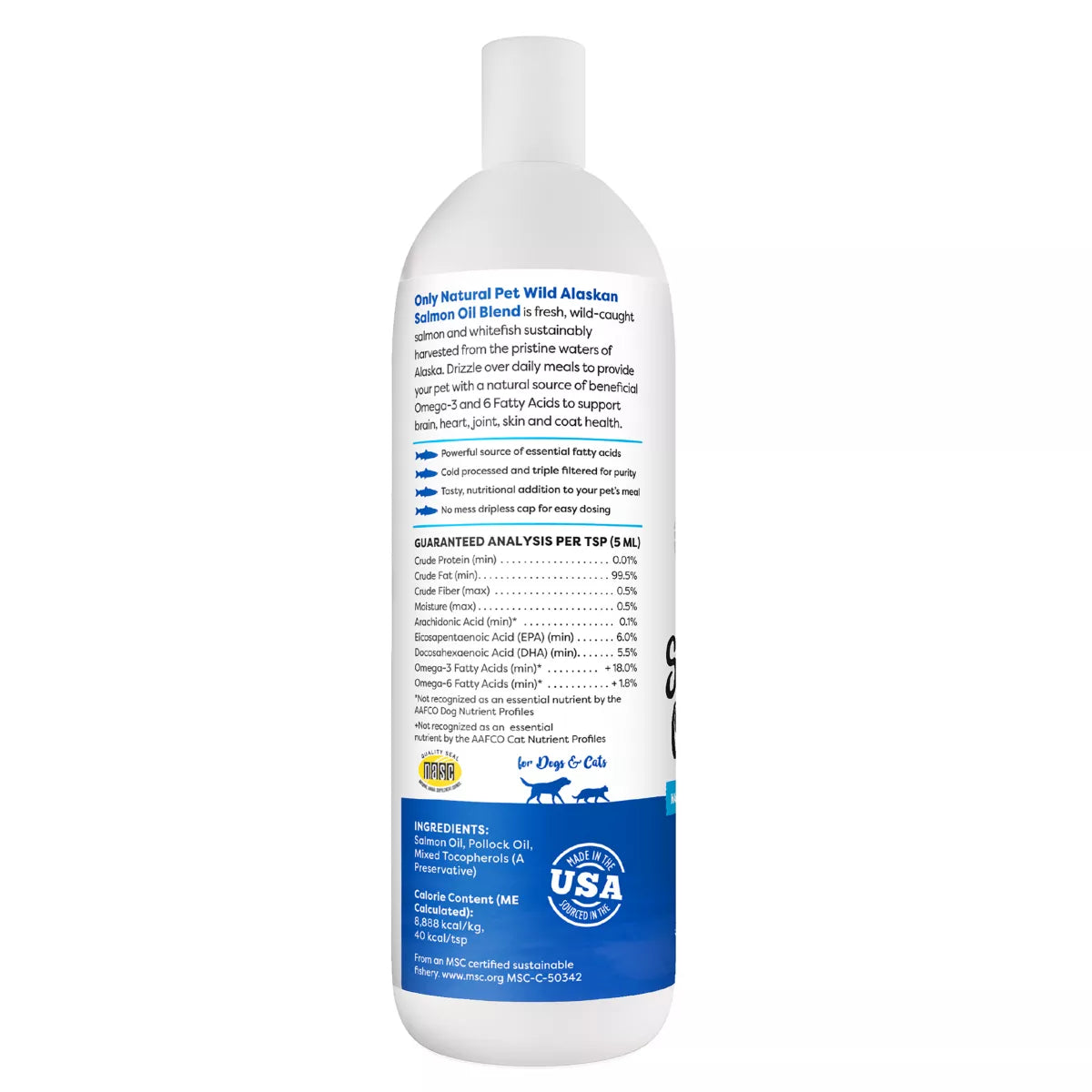 Only Natural Pet® Wild Alaskan Salmon Oil