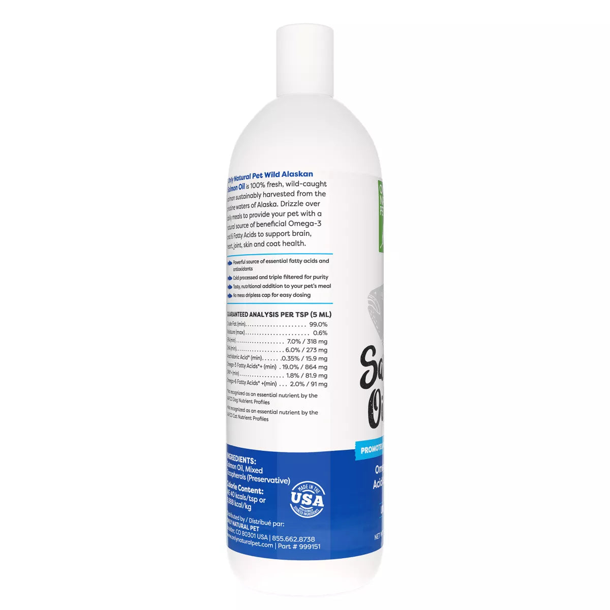 Only Natural Pet® Wild Alaskan Salmon Oil