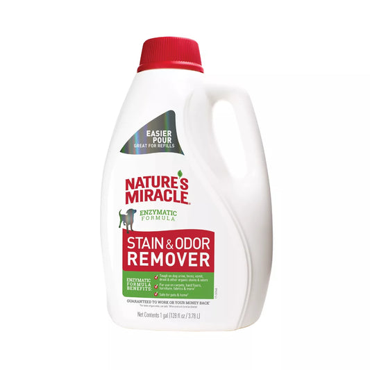 Nature's Miracle Dog Stain & Odor Remover, 1 Gallon