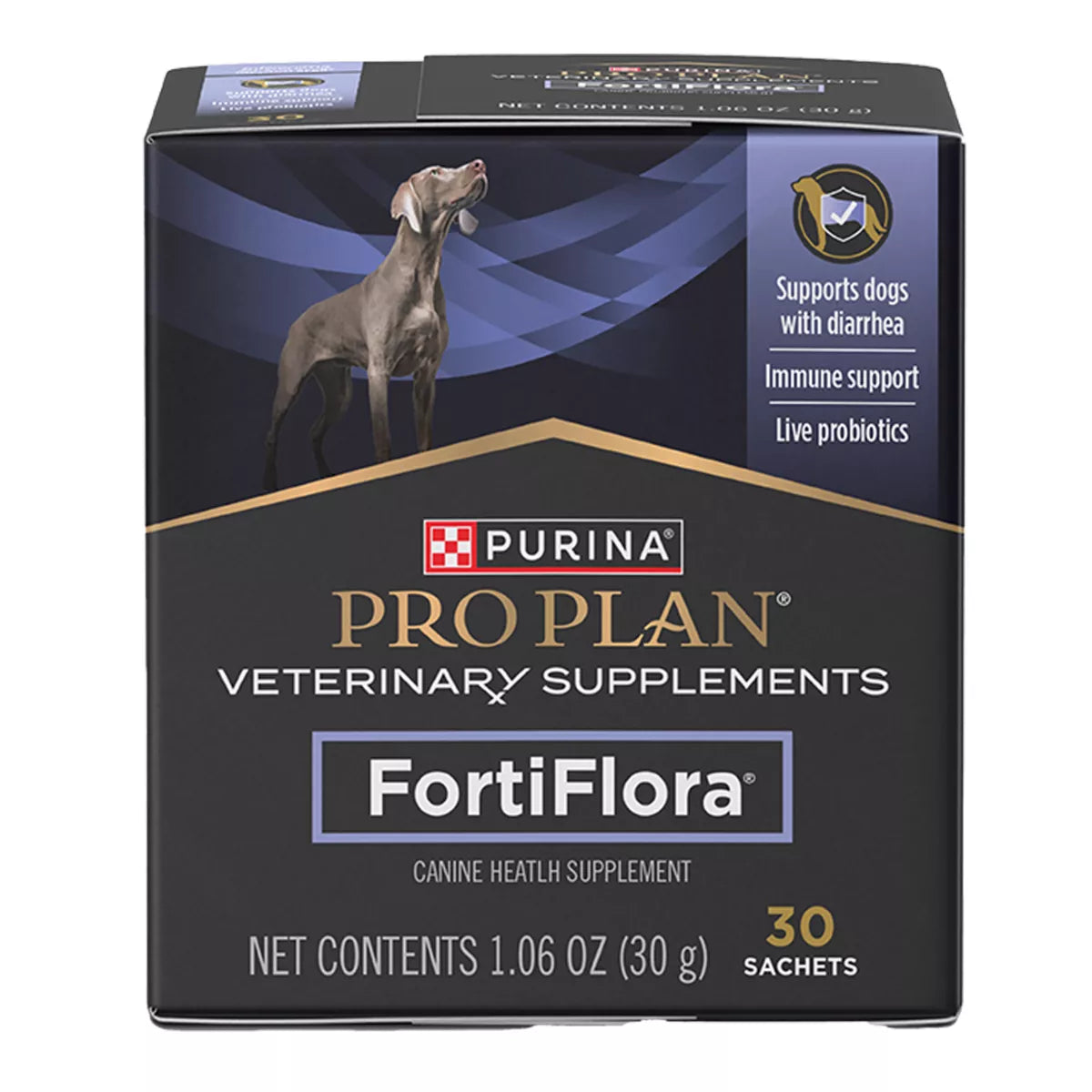 Purina Pro Plan® Dog Veterinary Supplements FortiFlora Probiotic Powder, Liver Flavor, 30 Count