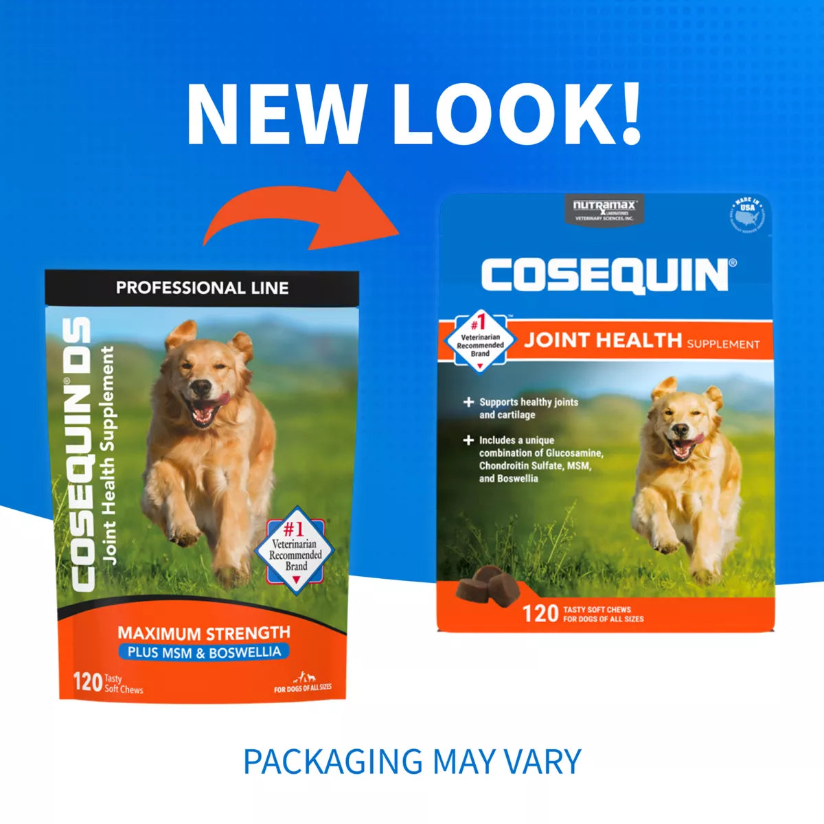Nutramax® Cosequin® DS Joint Health Supplement for Dogs - Soft Chews with MSM & Boswellia
