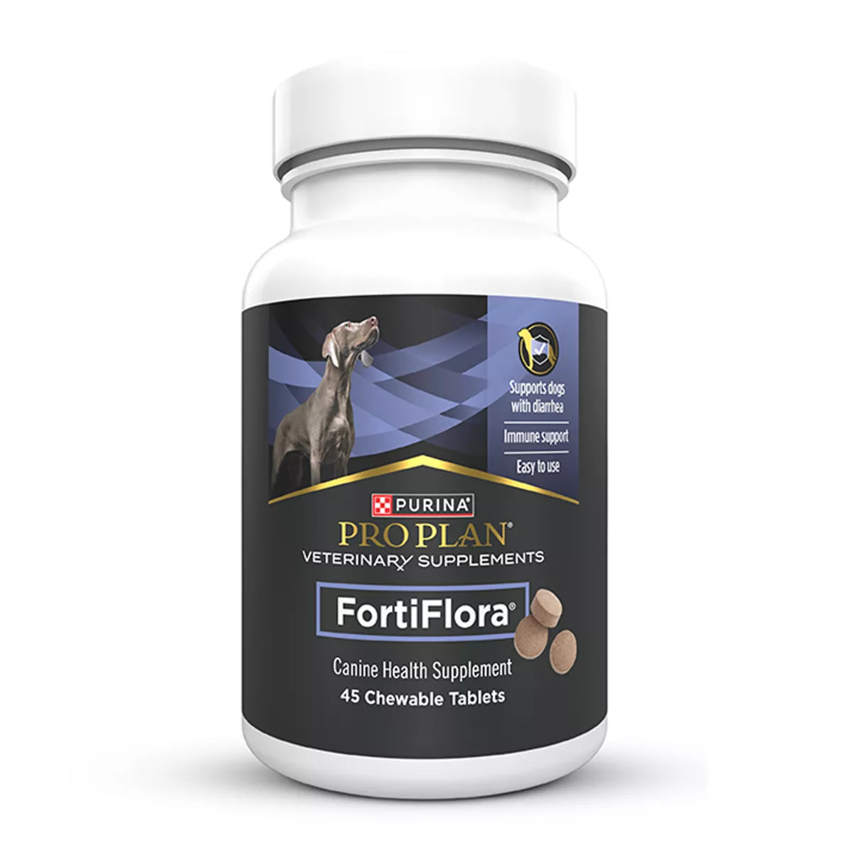 Purina® Pro Plan® Dog Veterinary Supplements FortiFlora Chewable Tablets, Liver Flavor, 45 Count