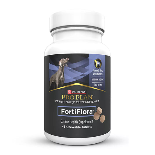 Purina® Pro Plan® Dog Veterinary Supplements FortiFlora Chewable Tablets, Liver Flavor, 45 Count