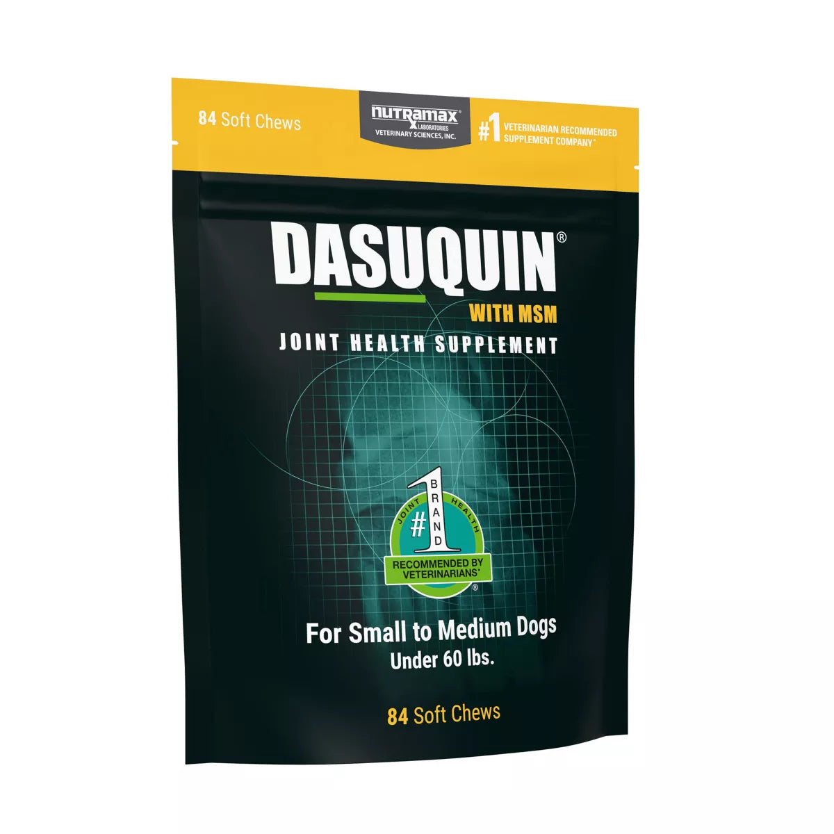 Nutramax® Dasuquin® with MSM - Soft Chew Joint Health Supplement For Small to Medium Dogs - 84 Count