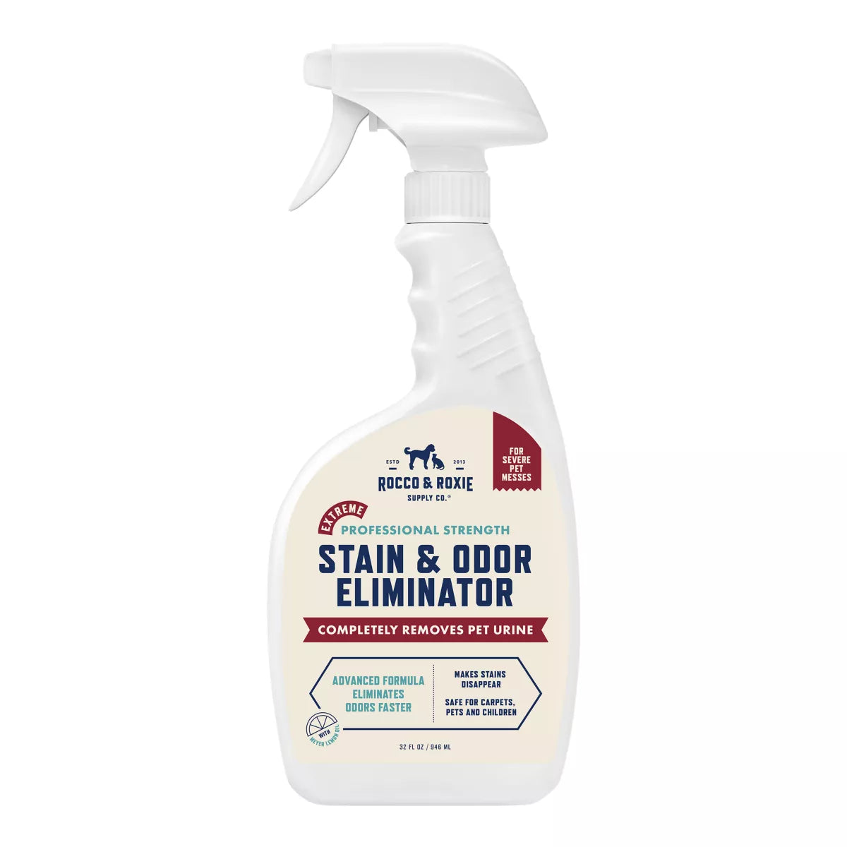 Rocco & Roxie Extreme Stain & Odor Eliminator, 32 fl oz