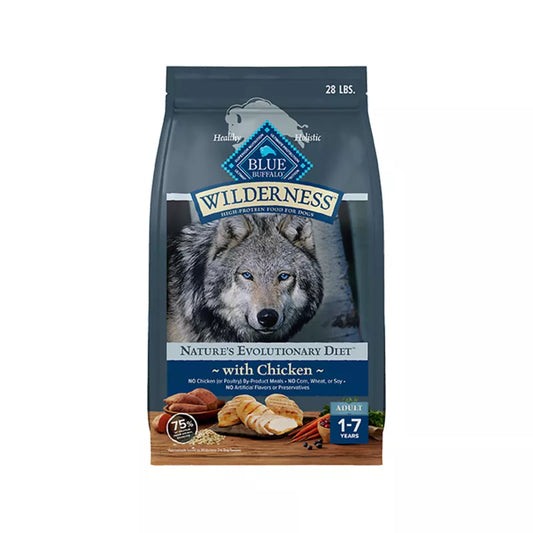 Blue Buffalo Wilderness High Protein Adult Dry Dog Food - Chicken