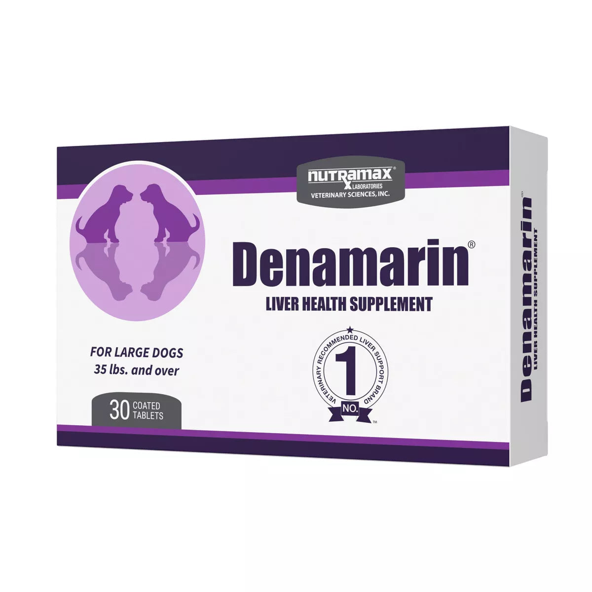 Nutramax Laboratories Veterinary Sciences Denamarin Dog Liver Health Supplement, Large Dogs, 30ct