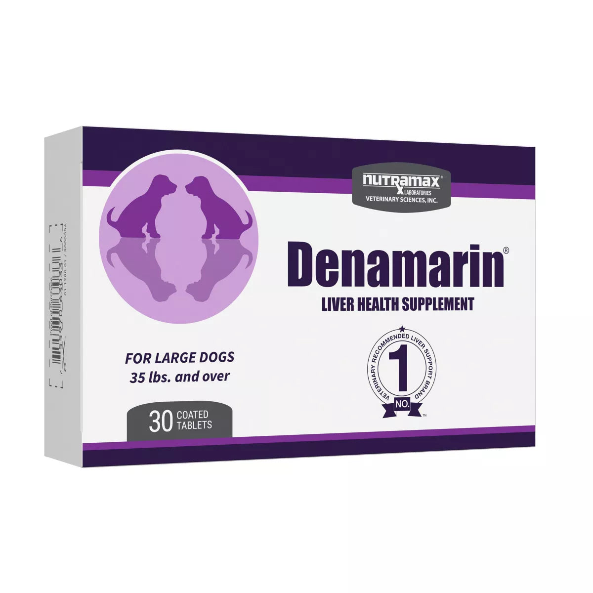 Nutramax Laboratories Veterinary Sciences Denamarin Dog Liver Health Supplement, Large Dogs, 30ct