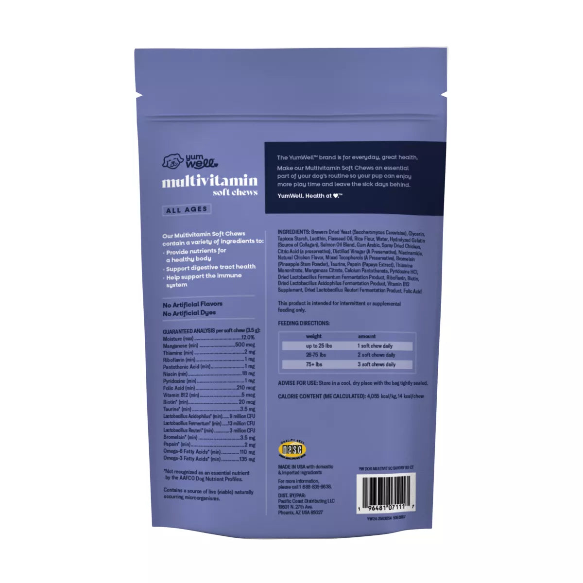 YumWell™Dog Multivitamin Chews