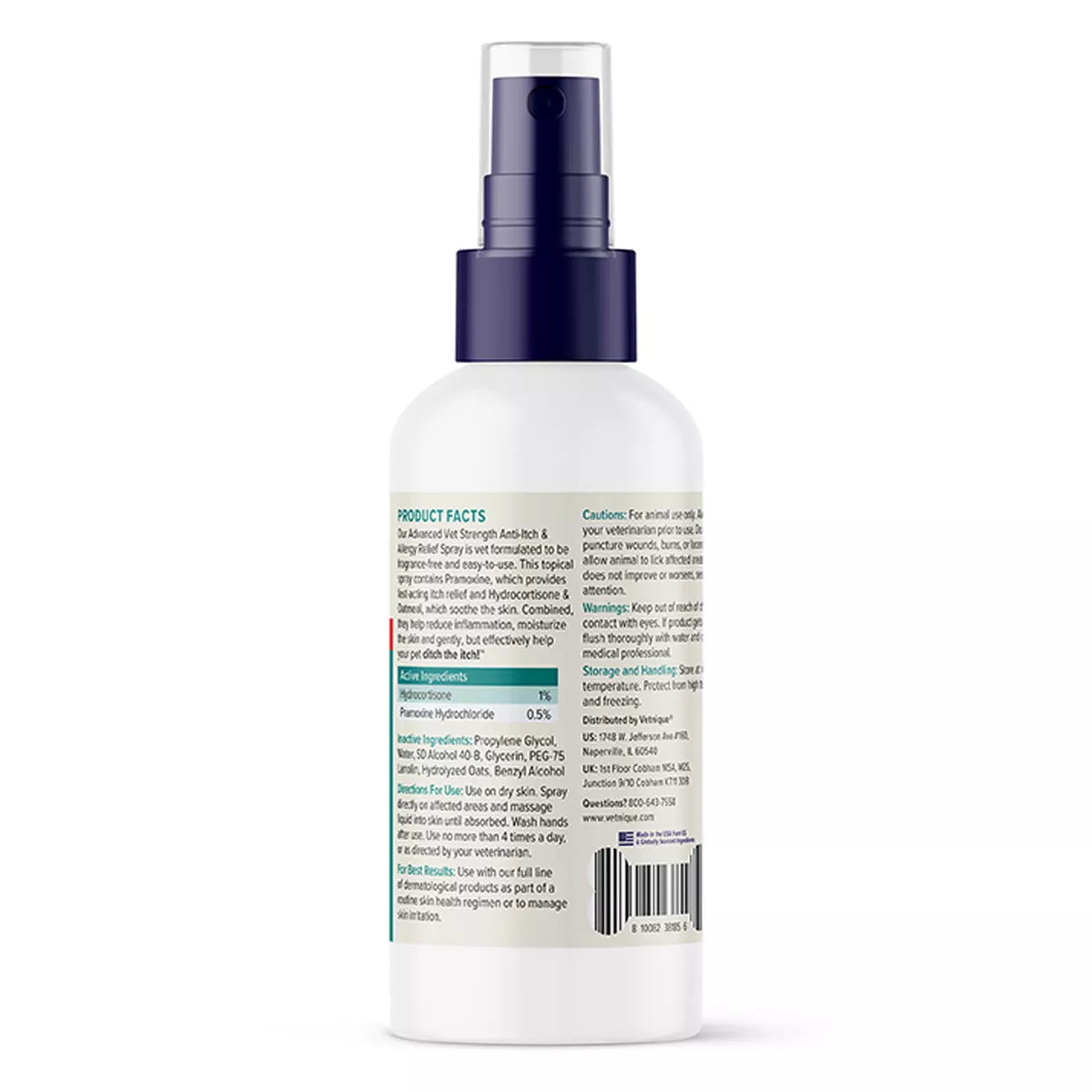 Dermabliss Anti-Itch & Allergy Relief Medicated Spray 4 OZ