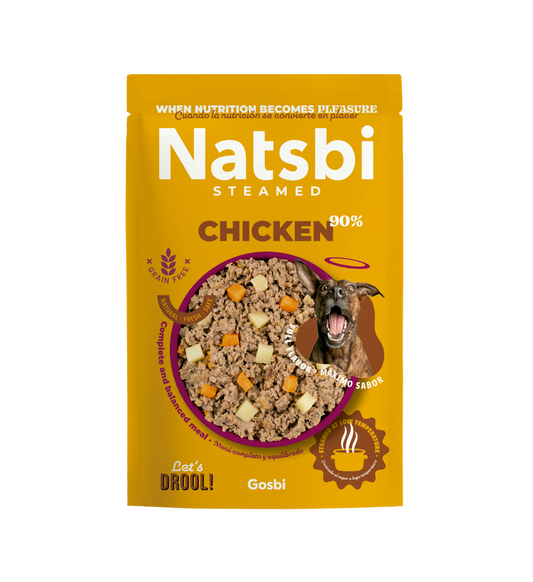 Natsbi Steamed Chicken Dogs 200g