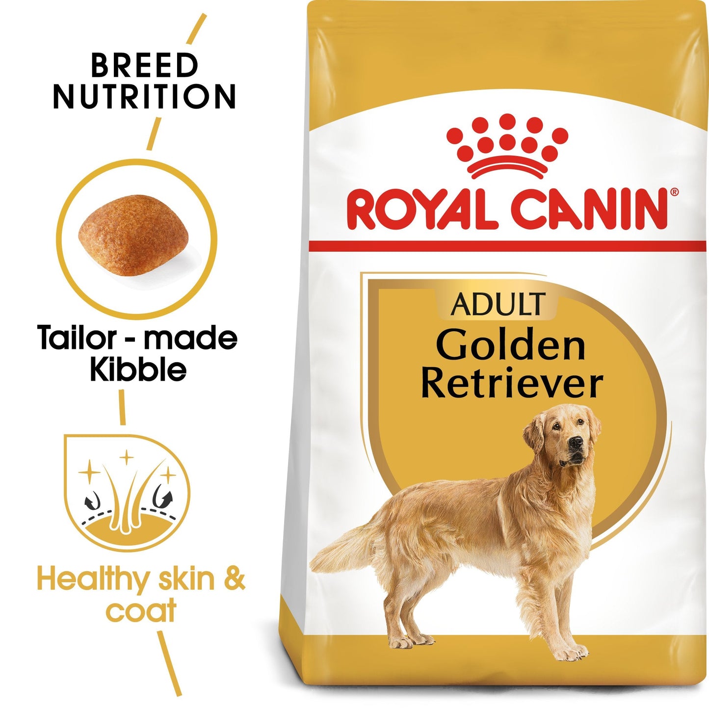 Royal Canin Golden Retriever Adult (3 KG) - Dry food for adult dogs over 15 months