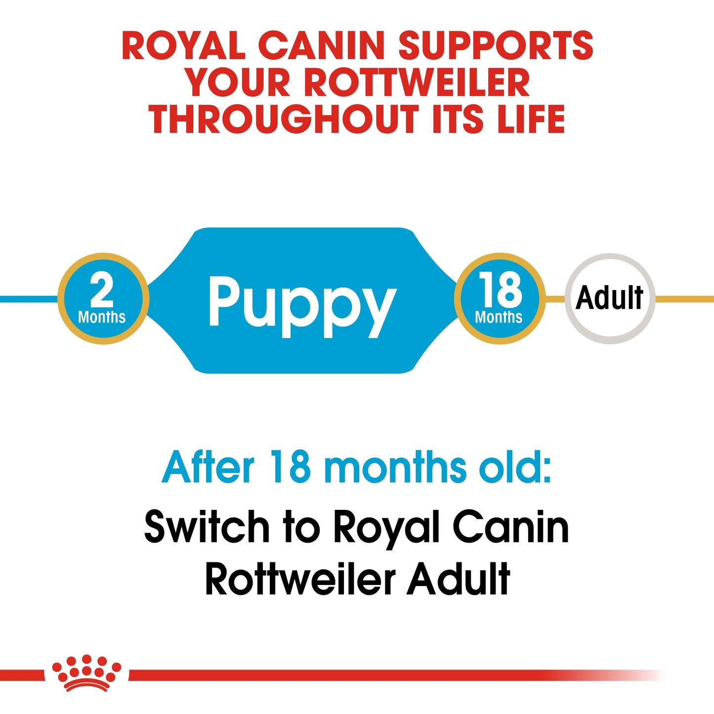 Royal Canin Rottweiler Puppy (12 KG) - for Rottweiler puppies up to 18 months
