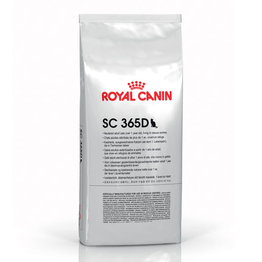 Royal Canin SC 365D (15 KG) - Dry food for Sterilised adult cats over 1 year living in shelters or rescue centers