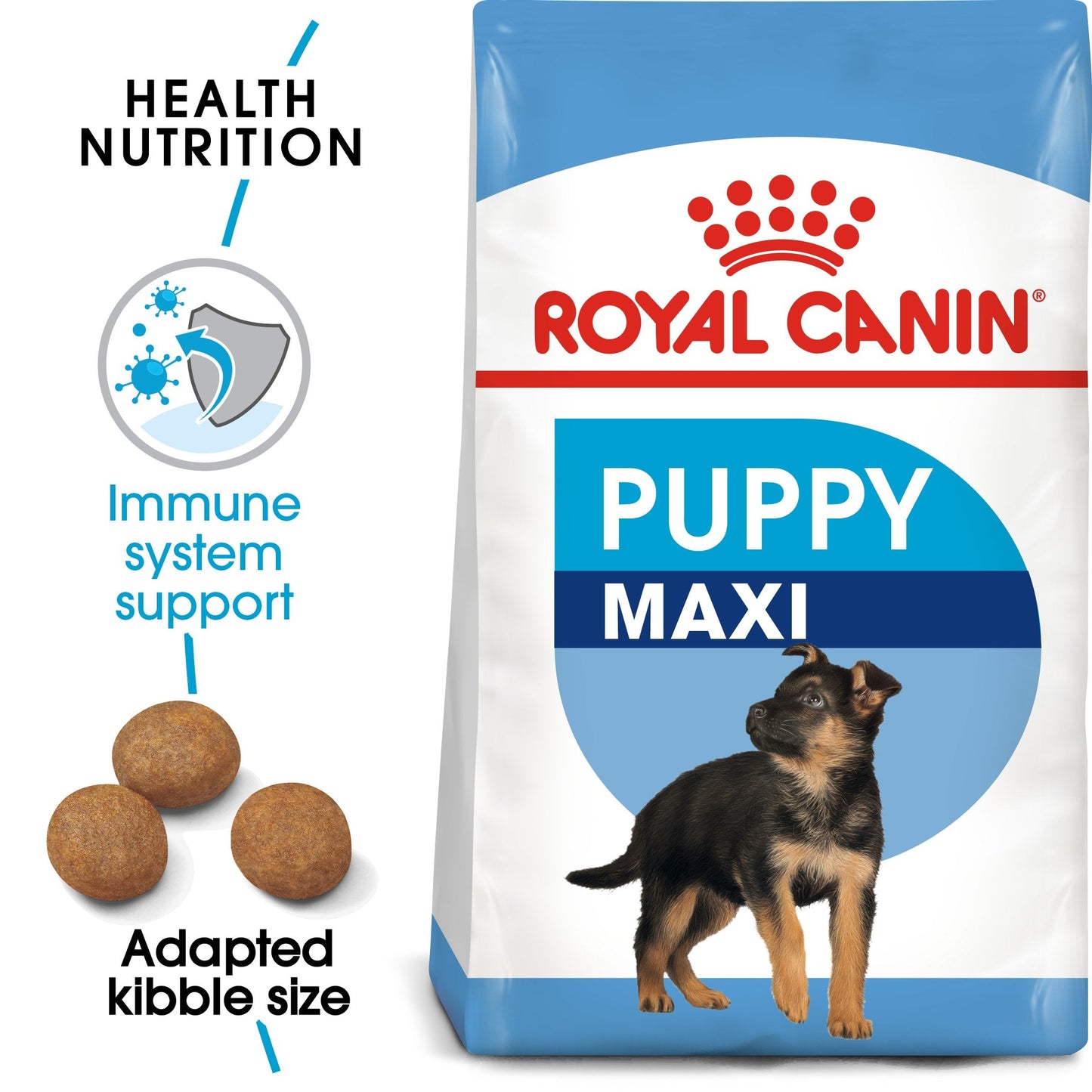 Royal Canin Maxi Puppy (16 KG) - Dry food for large dogs - Adult weight from 26 to 44 KG. From 2 to 15 months