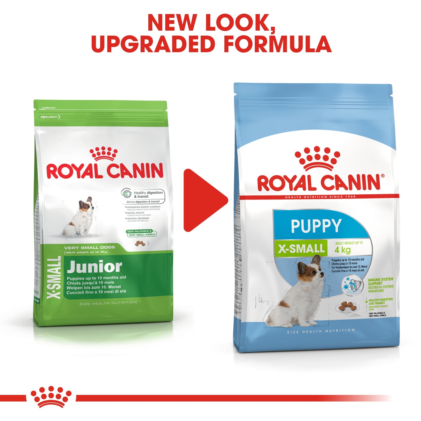 Royal Canin X-Small Puppy (1.5 KG) - Dry food for very small dogs - Adult weight up to 4 KG. Up to 10 months
